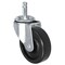 Durastar Caster ;3x1" Swvl Fork, Side Lock Brake ; 3x1" Polyolefin Wheel ;Plain 06SL310PO81B-72 - alternate 1